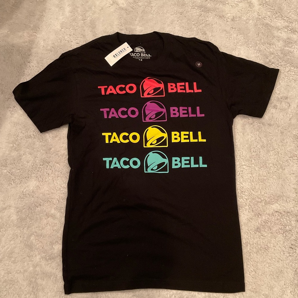 Boxlunch Graphic Tee Short Sleeves Taco Bell Unisex Size Medium New With Tags